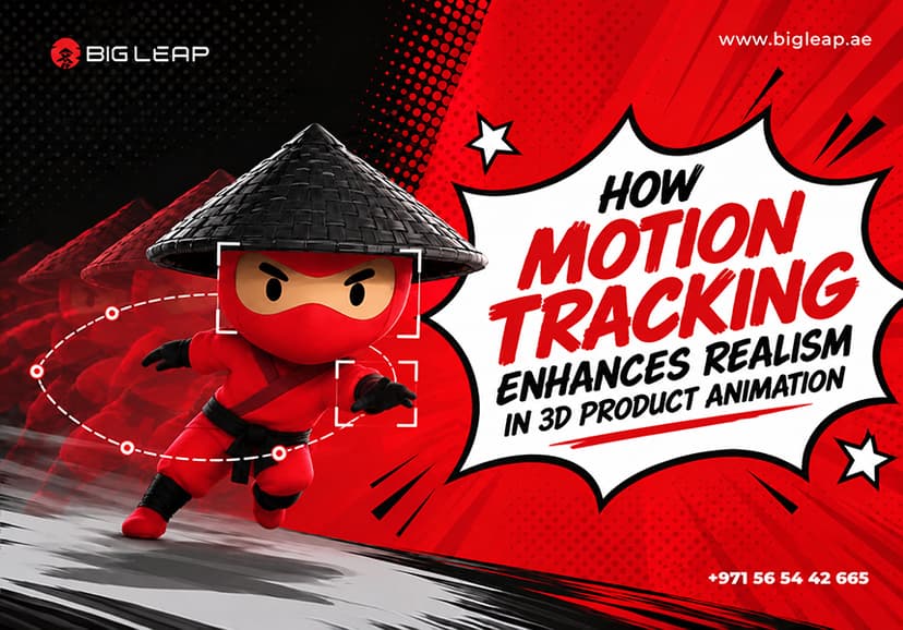 How Motion Tracking Enhances Realism in 3D Product Animation